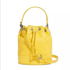 Vera Bradley Bucket Crossbody Faux Leather Purse
